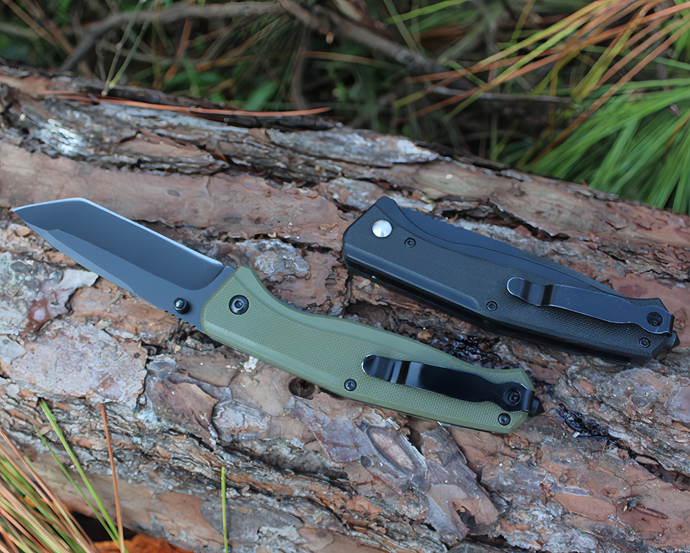 G10 Handle Pocket Knife