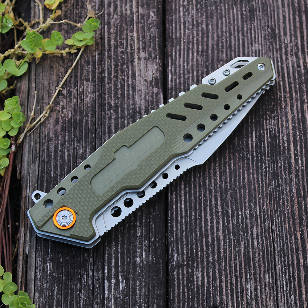 G10 Handle Camping Knife
