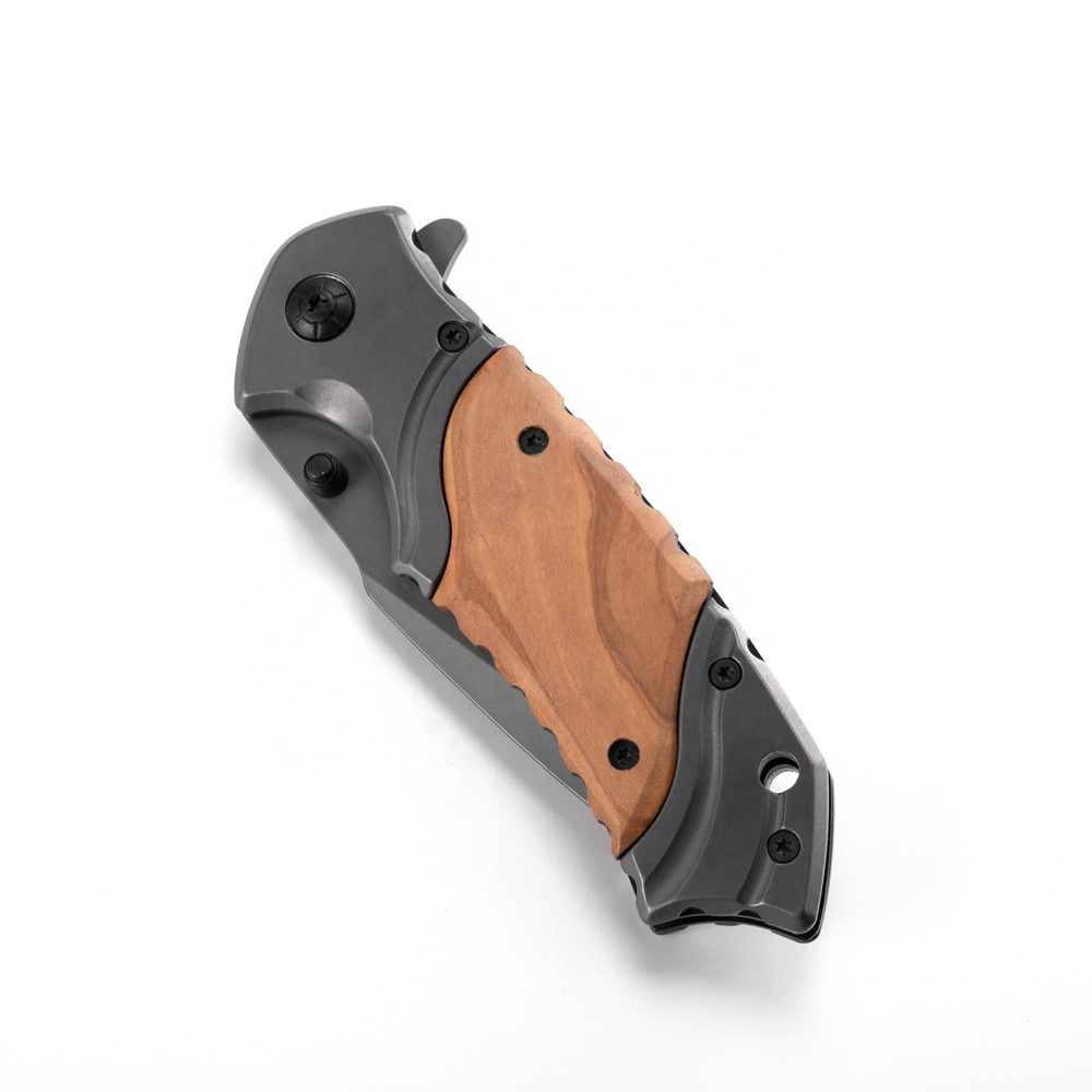 Wood Handle Pocket Knife