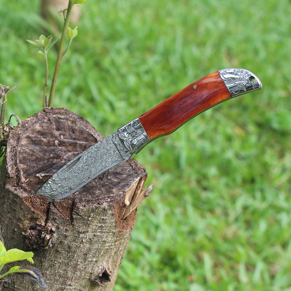 bone handle pocket knife for outdoor camping
