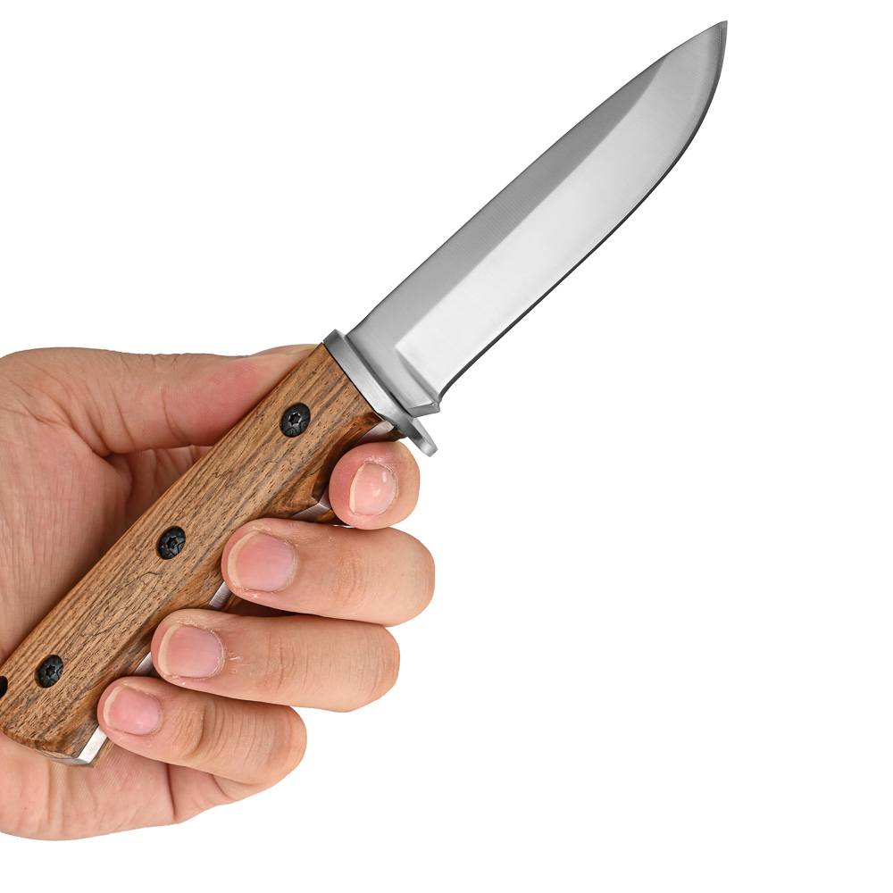 Wood Handle Hunting Knife