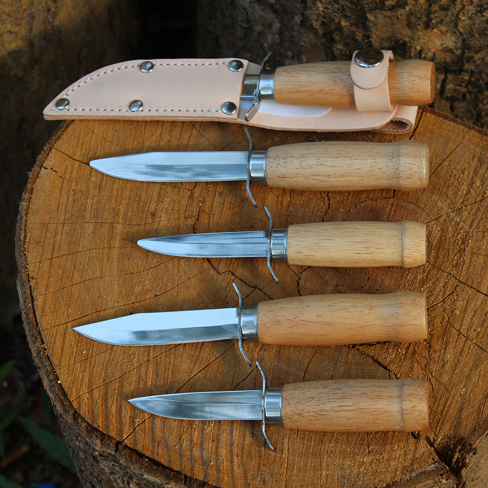 Wood Handle Kids Knife