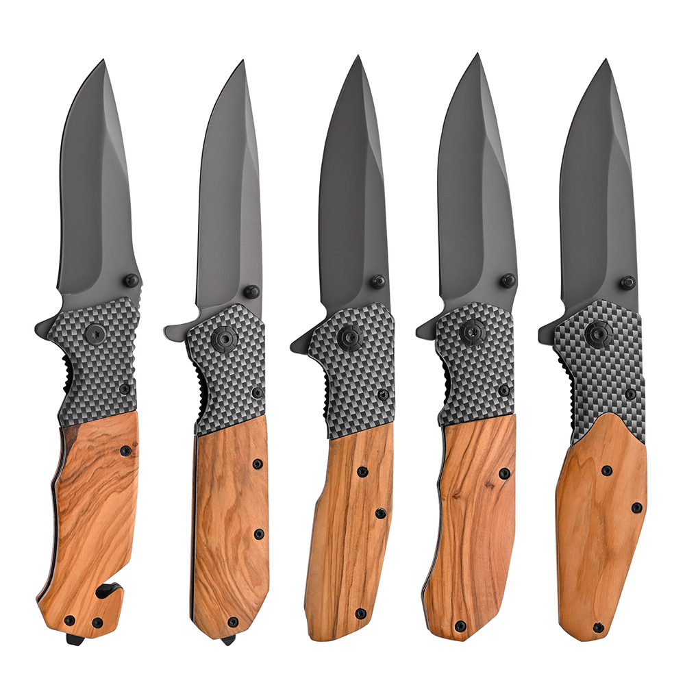 Wood Handle Pocket Knife