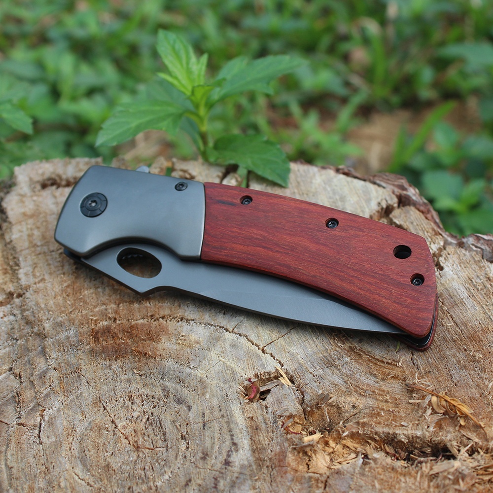 Wood Handle Pocket Knife