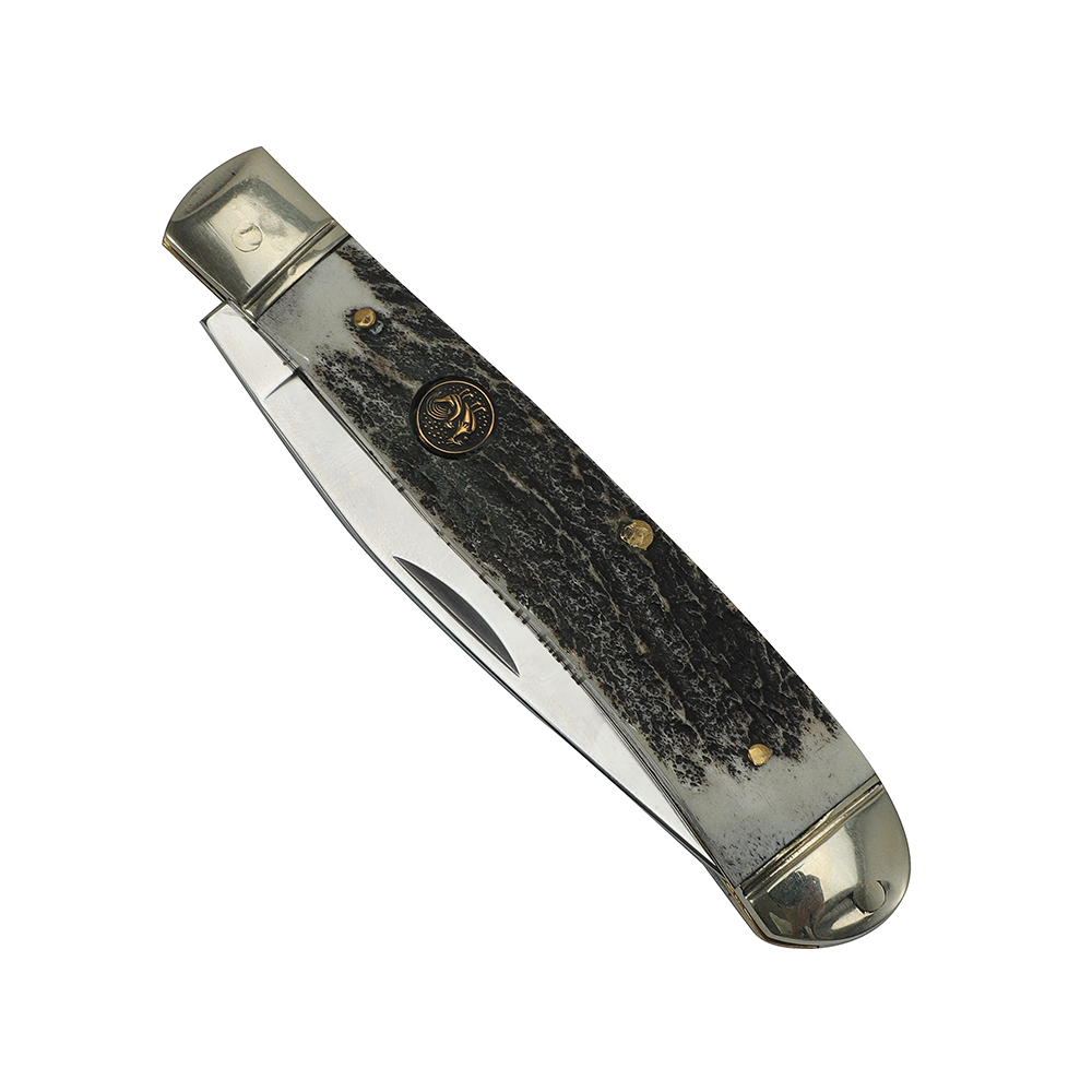 Antler Handle Folding Knife