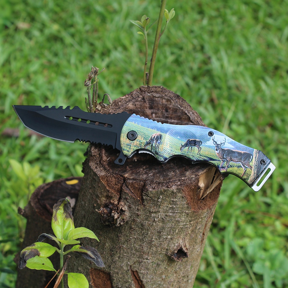 3d print abs handle folding tactical knife