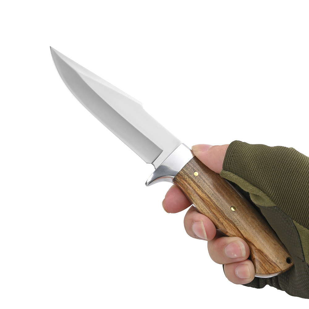 Wood Handle Hunting Knife