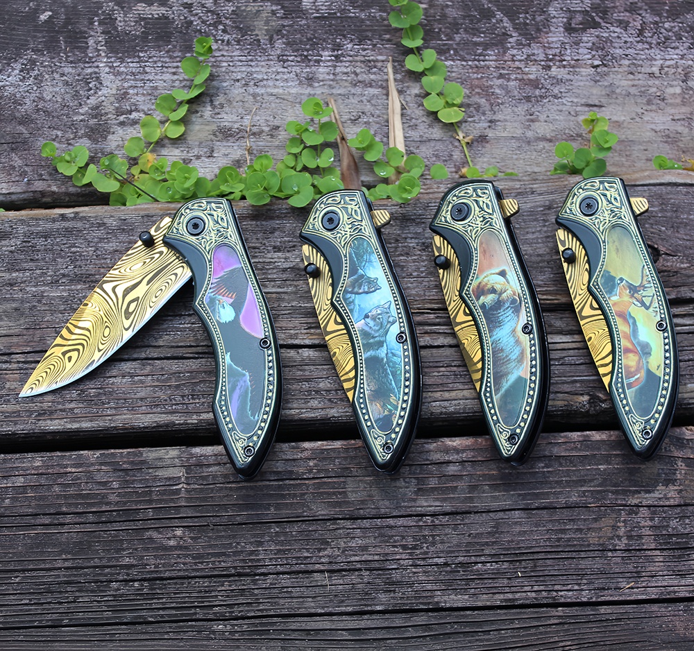 Aluminum Handle Pocket Knife