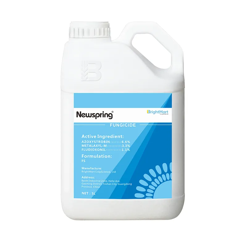 Newspring | Azoxystrobin + Metalaxyl-M + Fludioxonil Seed treatment ...