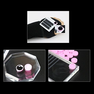 Flowering Cup Ring Glue Eyelash Extension Glue Cup
