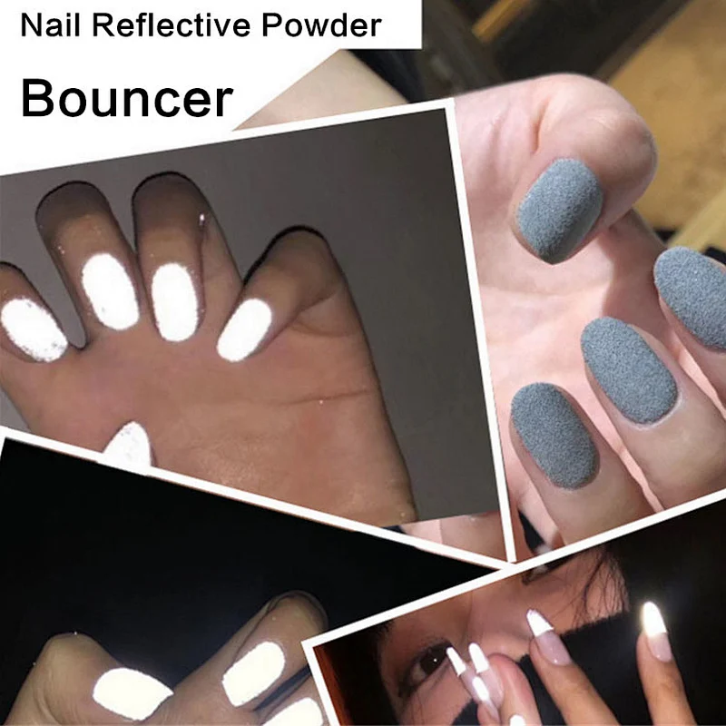 Disco Reflective Woolen Powder