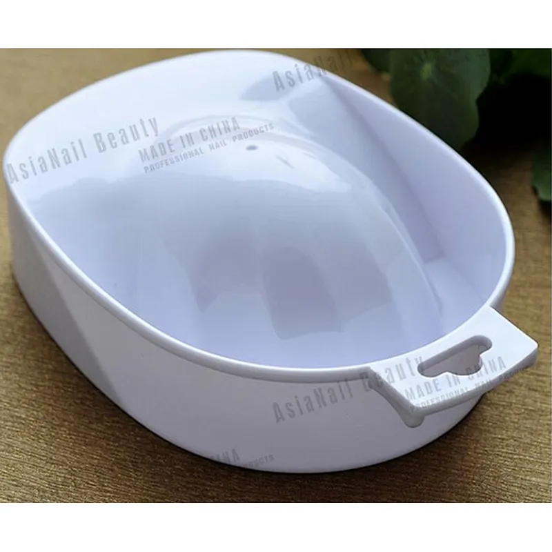 Hot Selling  plastic manicure bowl soak nail bowl for nail art, nail spa pedicure