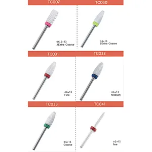 Ceramic Nail Drill Bits