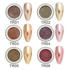 Mirror Titanium Nail Powder