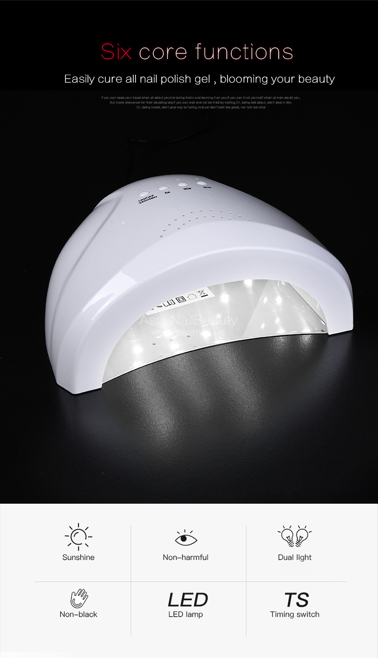 professional electric nail lamp led 48w uv nail lamps dryer