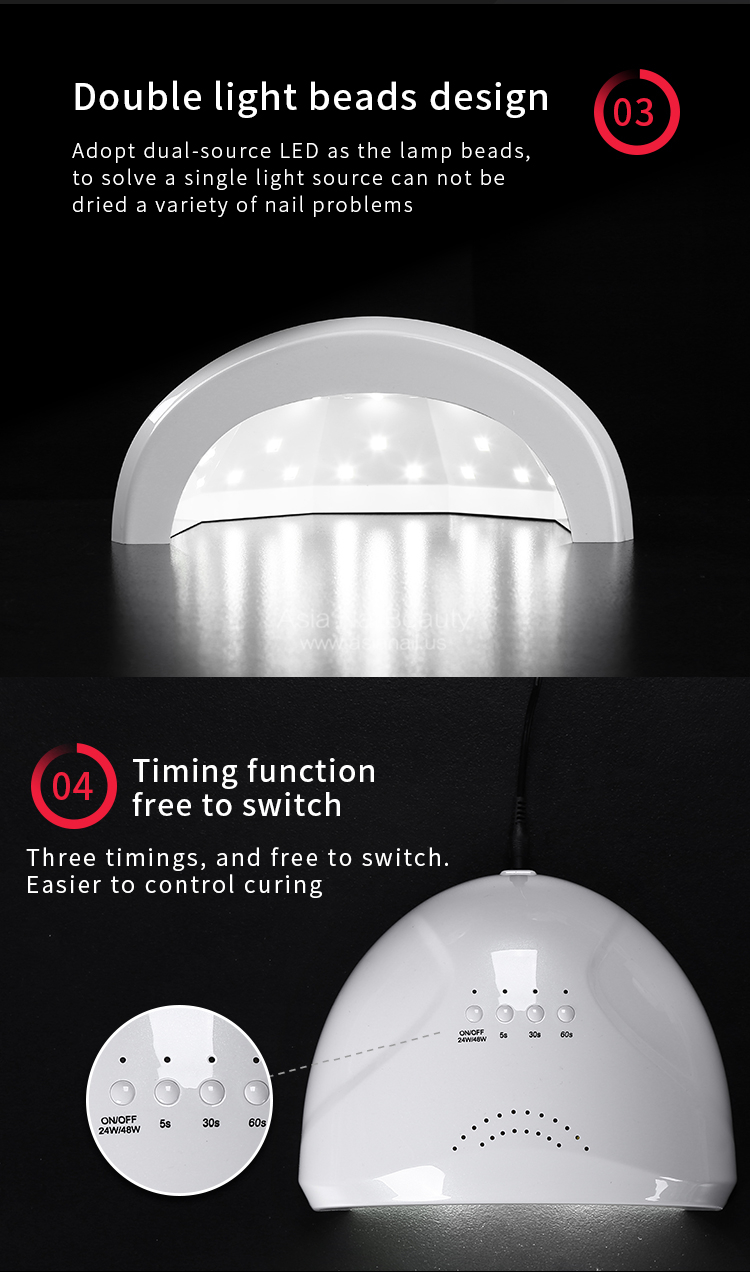 professional electric nail lamp led 48w uv nail lamps dryer