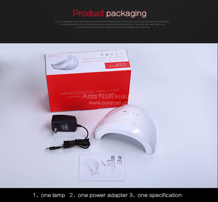 professional electric nail lamp led 48w uv nail lamps dryer