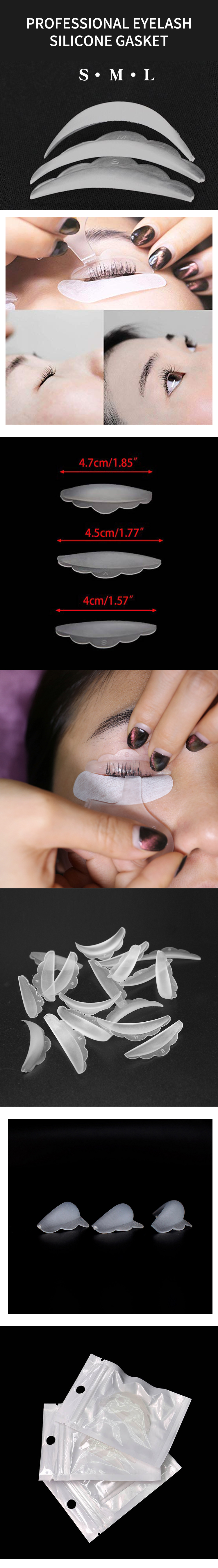 Wholesale Eyelashes Special Sunflower Edge Patch Eyelash Silicone Gasket