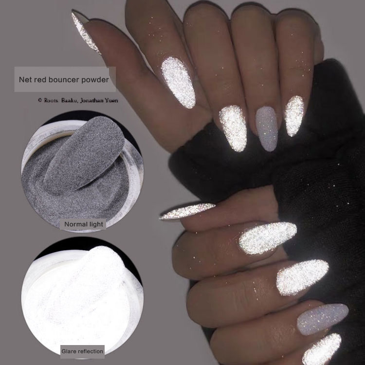 Disco Reflective Woolen Powder