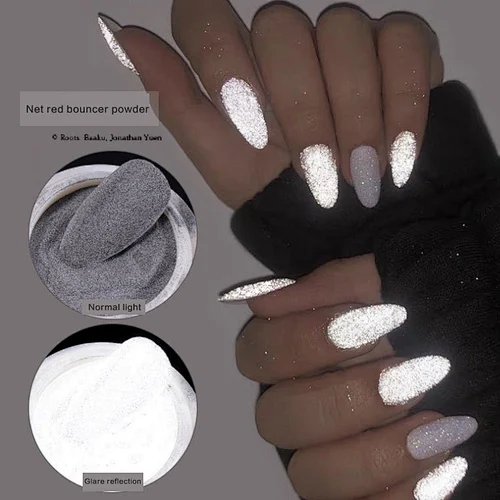 Disco Reflective Woolen Powder