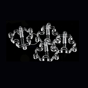 Lotus Nail Tips Plastic Practice Display Training Nail Art lotus nail Tips detachable Style