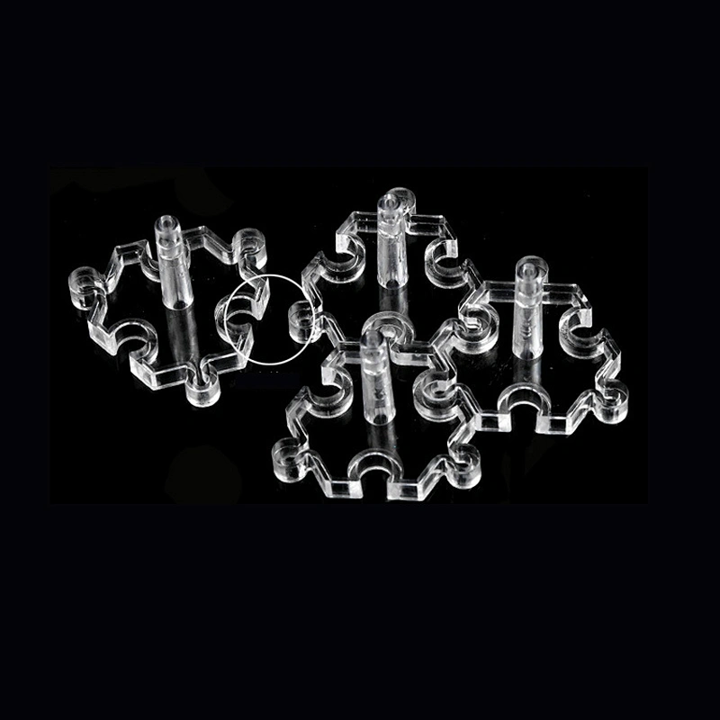 Lotus Nail Tips Plastic Practice Display Training Nail Art lotus nail Tips detachable Style