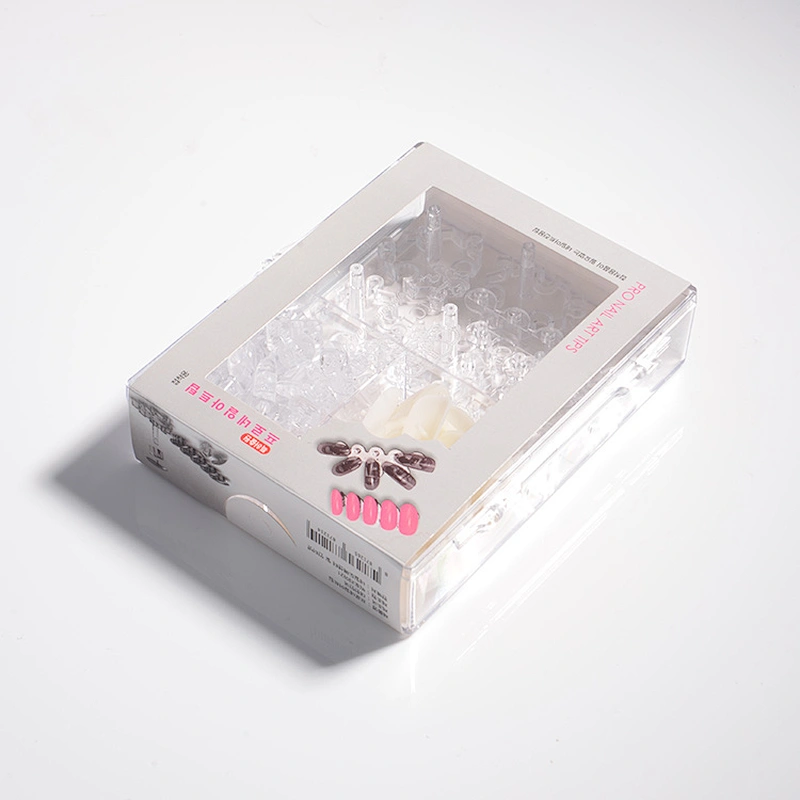 Lotus Nail Tips Plastic Practice Display Training Nail Art lotus nail Tips detachable Style