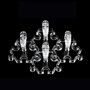 Lotus Nail Tips Plastic Practice Display Training Nail Art lotus nail Tips detachable Style