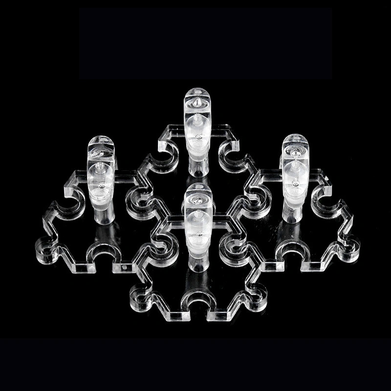 Lotus Nail Tips Plastic Practice Display Training Nail Art lotus nail Tips detachable Style