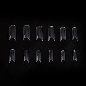 U Carved Nail Tips