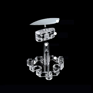 Lotus Nail Tips Plastic Practice Display Training Nail Art lotus nail Tips detachable Style