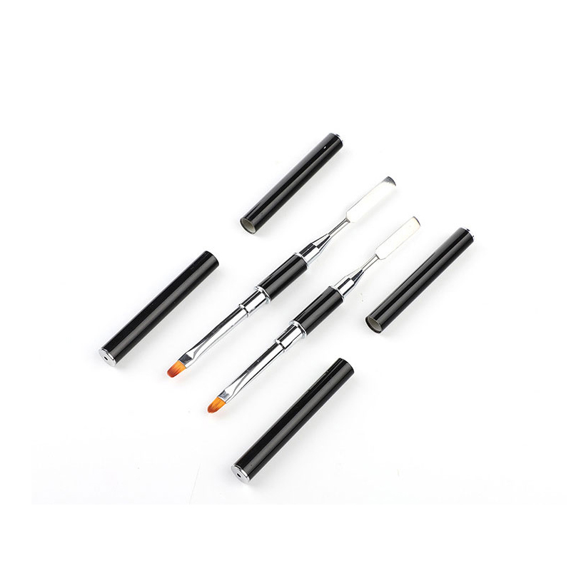 Gel Brush with Poly Gel Spatula