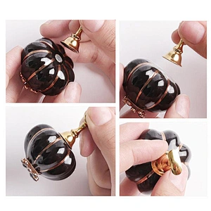 Pumpkin Manicure Nail Display Stand
