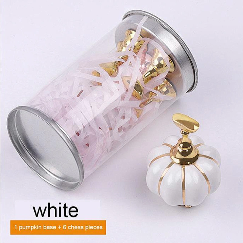 Pumpkin Manicure Nail Display Stand