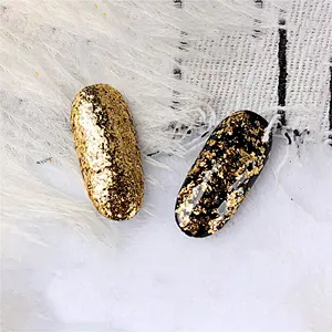 Nail Broken Gold Foil Decoration