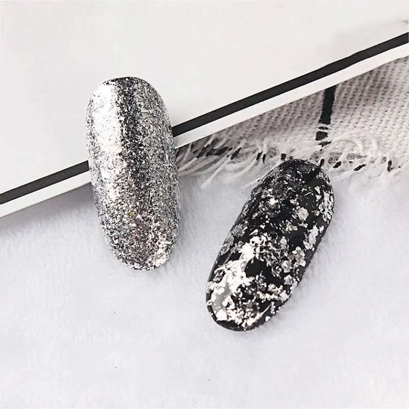 Nail Broken Gold Foil Decoration
