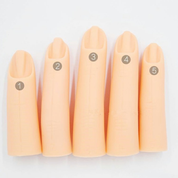 Nail Practice Fingers (Silicon)