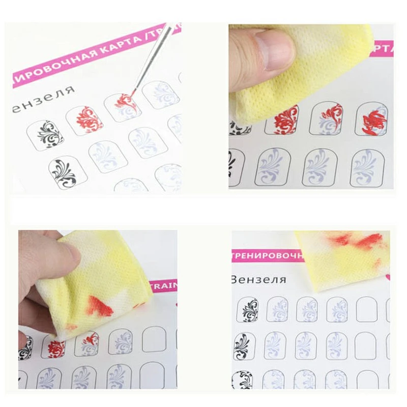 Painted Template Card Set (12Pcs/Set)