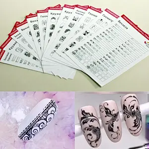 Painted Template Card Set (12Pcs/Set)