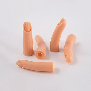 Nail Practice Fingers (rubber）