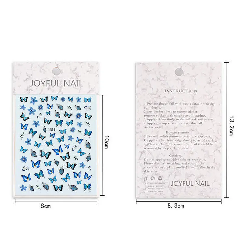 Butterfly Nail Stickers