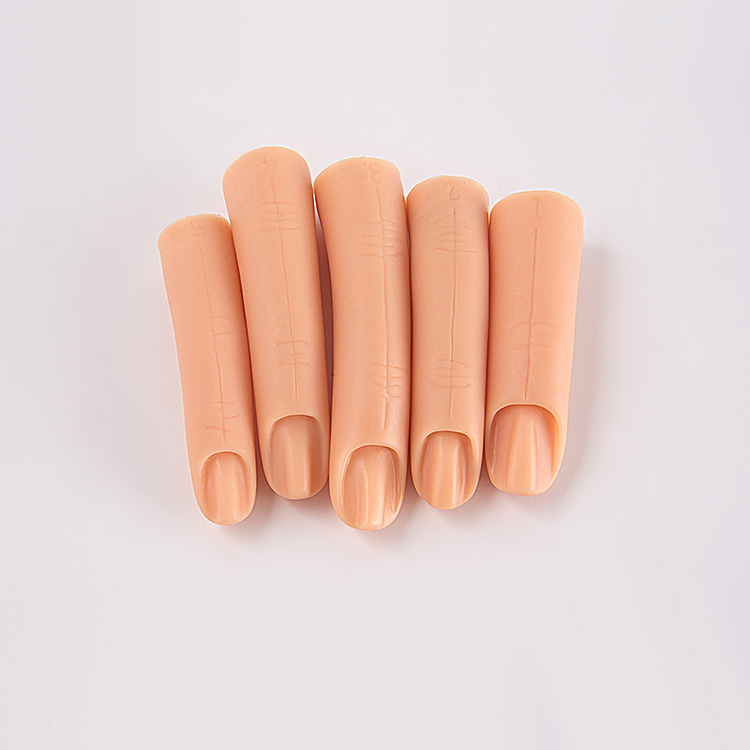 Nail Practice Fingers (rubber）