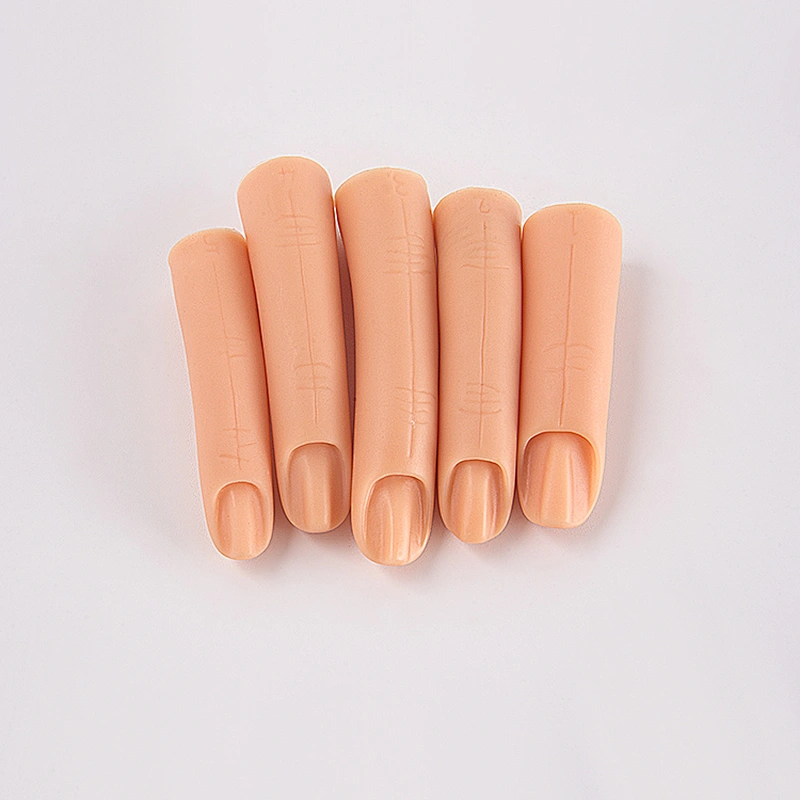 Nail Practice Fingers (rubber）