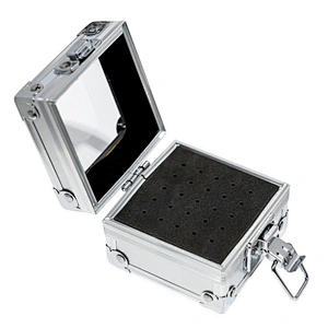 25 Holes Nail Drill Bits Storage Box