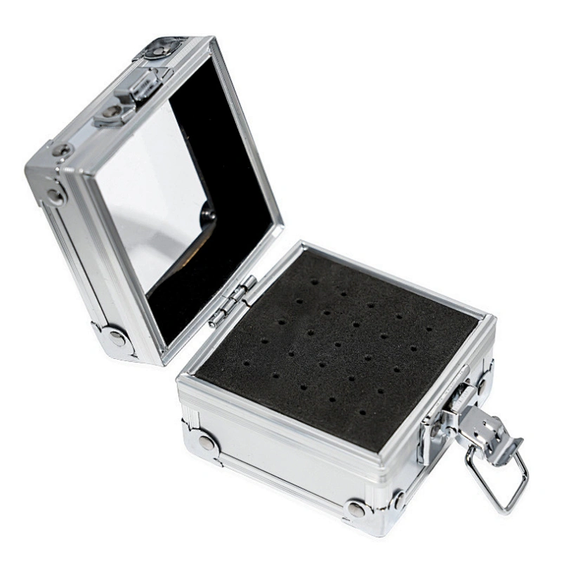 25 Holes Nail Drill Bits Storage Box