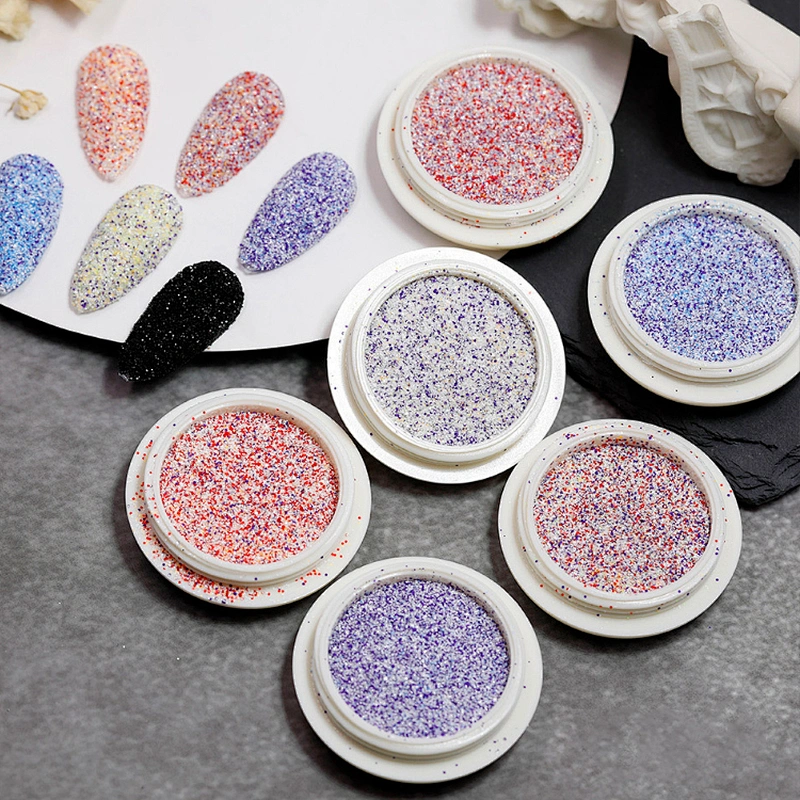 8 Color Winter Knit Woolen Powder Set