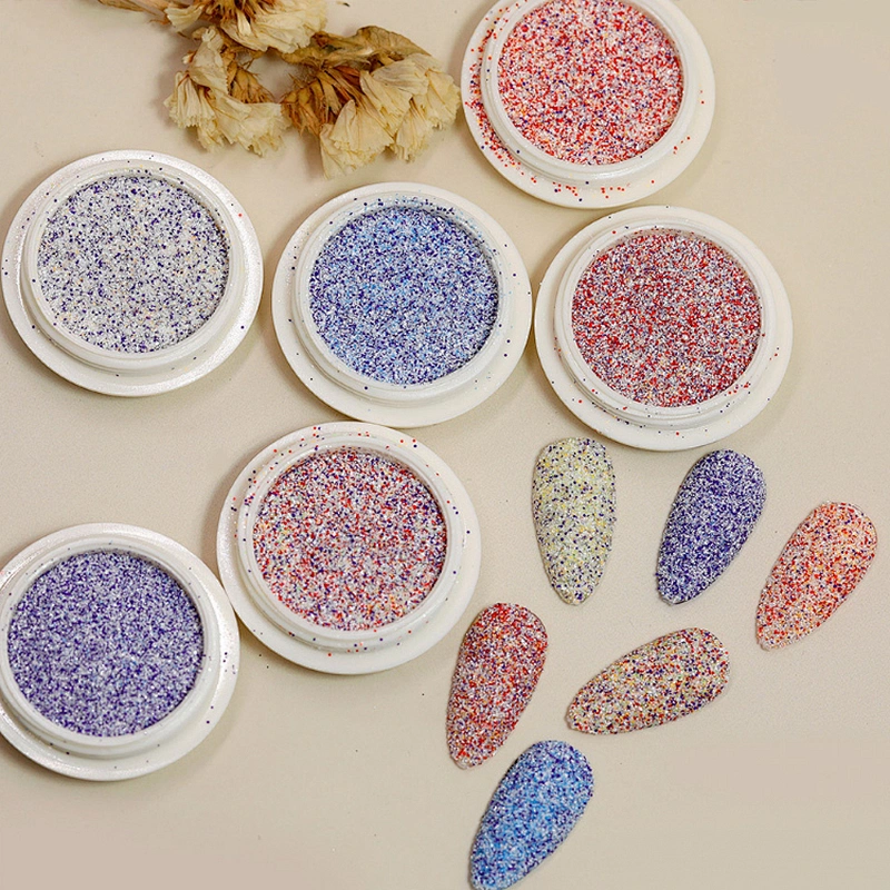 8 Color Winter Knit Woolen Powder Set