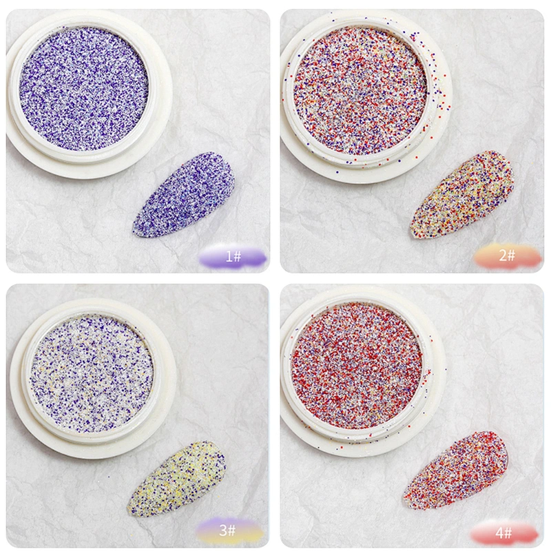 8 Color Winter Knit Woolen Powder Set