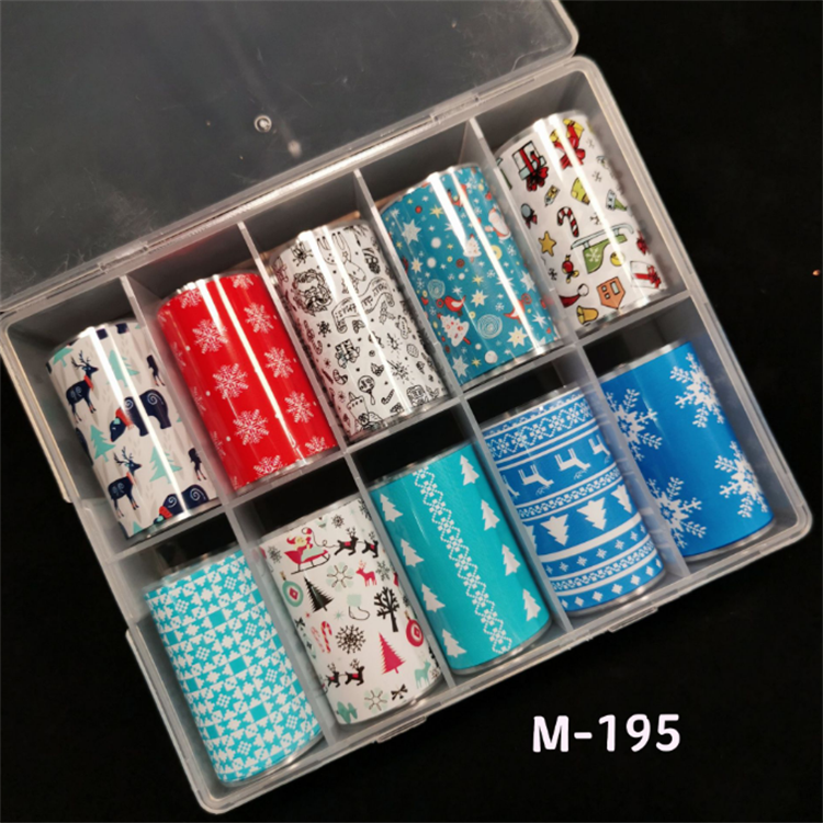 Christmas Nail Transfer Foil