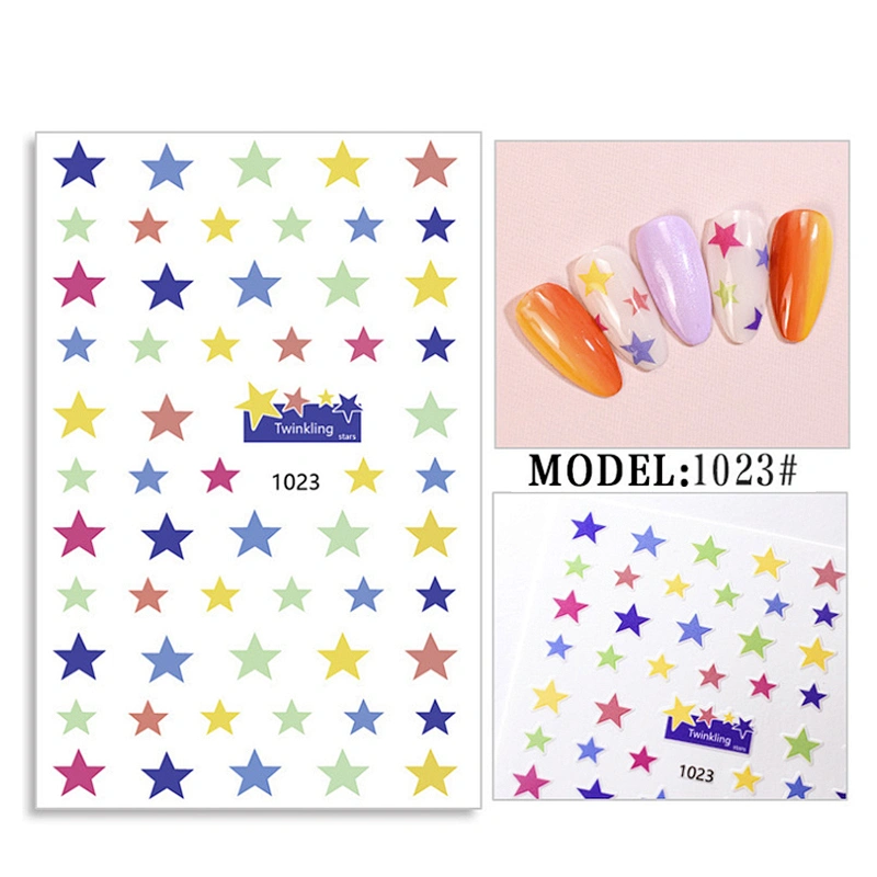 Dreamy Cloud/Moon/Stars/Shooting stars/Rainbow of Hearts Nail Stickers